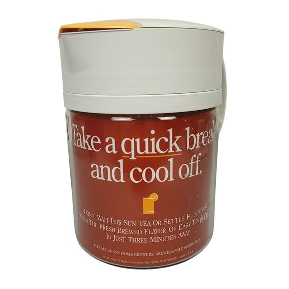 Bunn Easy Tea 3 Qt Glass Brewing Pitcher Decanter Pot NEW Open Box BET - Picture 3 of 12